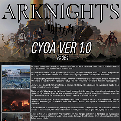 Image For Post Arknights CYOA v1.0