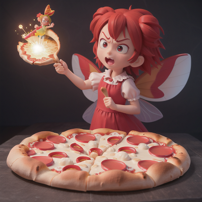 Image For Post Anime, anger, scientist, joy, pizza, fairy dust, HD, 4K, AI Generated Art