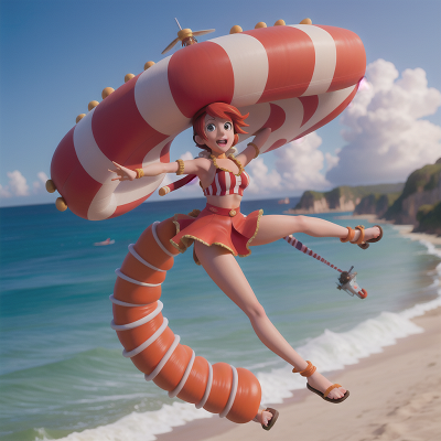 Image For Post Anime, circus, beach, success, helicopter, sushi, HD, 4K, AI Generated Art