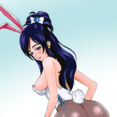 Image For Post Cure White bunnygirl