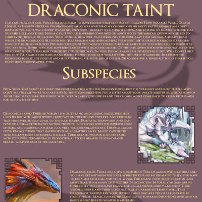 Image For Post Draconic Taint By PoorMan (I Think)