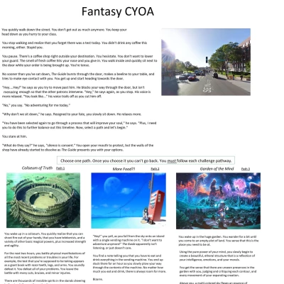 Image For Post Fantasy CYOA by LicksMackenzie