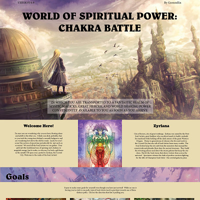 Image For Post World of Spiritual Power: Chakra Battle (v0.9) (by Gremmllin)
