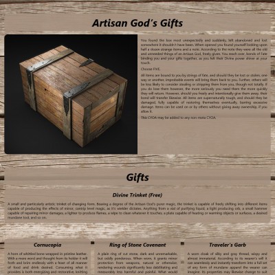 Image For Post Artisan God's Gifts