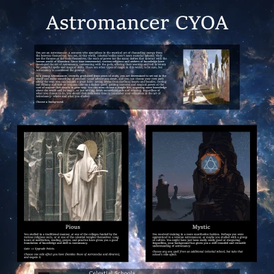 Image For Post Astromancer CYOA by JuiceBoxCYOA