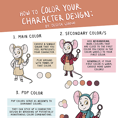 Image For Post Jesncin guide to character design color