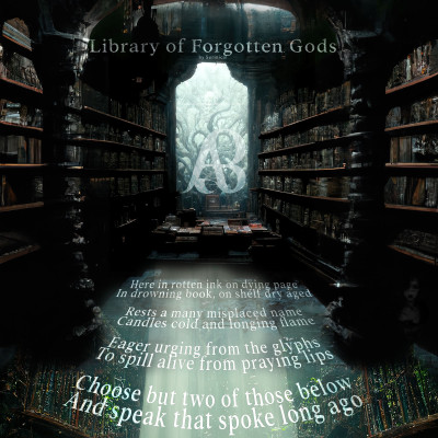 Image For Post Library of Forgotten Gods CYOA by Surinical