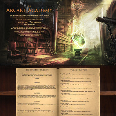 Image For Post Arcane Academy CYOA (v2) (by Luminarium)