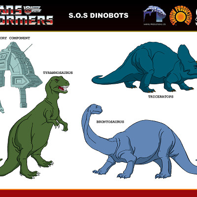 Image For Post | S.O.S DINOBOTS - Memory component and the holographic dino's
