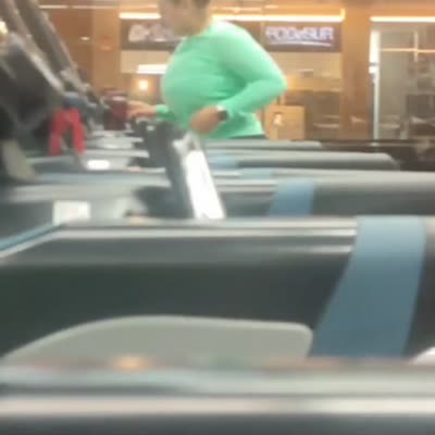 Image For Post Examine Vol. 47 Mother's Huge Melons Bundle Up in a LongSleeve Compression on the Treadmill 🤳