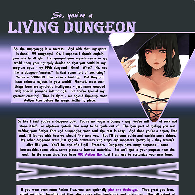 Image For Post So, you're a Living Dungeon CYOA from /tg/