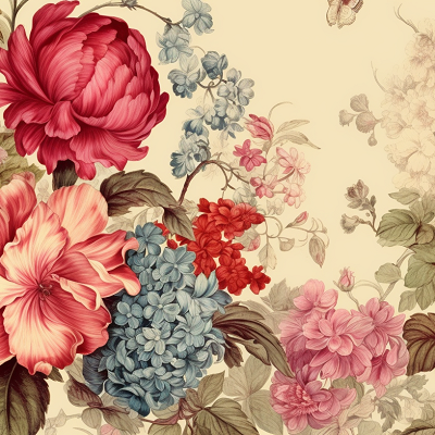 Image For Post Classic Floral Style Wallpaper - Wallpaper