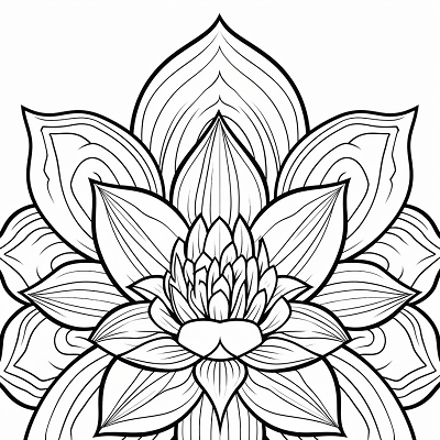 Image For Post Indian Inspired Mandala - Printable Coloring Page