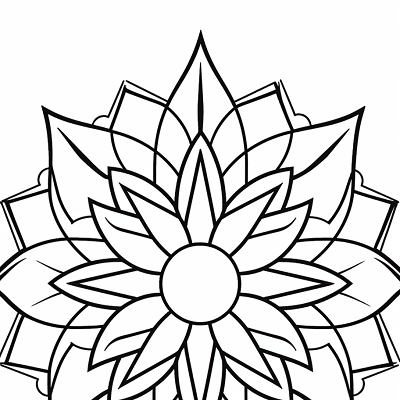 Image For Post Mesmerizing Circle Mandala - Printable Coloring Page