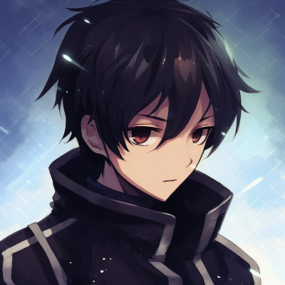 Image For Post | Dynamic portrayal of Kirito ready for battle, energetic lines and vibrant colors. modern anime male pfp pfp for discord. - [Anime Male PFP Collections](https://hero.page/pfp/anime-male-pfp-collections)