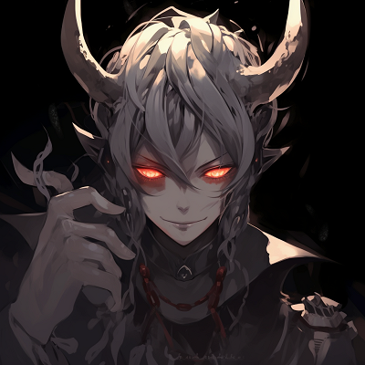 Image For Post Full View of Demon King - unique demonic anime pfp