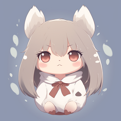 Image For Post | Adorable Totoro in Chibi form, simple shapes and soft colors. top anime pfp cute pfp for discord. - [anime pfp cute](https://hero.page/pfp/anime-pfp-cute)