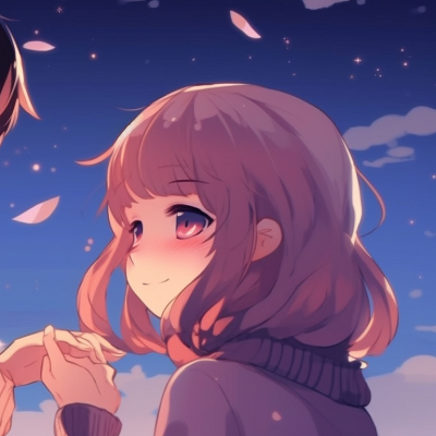 Image For Post | Two characters under a star-filled sky, vibrant hues and earnest expressions. adorable match pfp for couples pfp for discord. - [match pfp for couples, aesthetic matching pfp ideas](https://hero.page/pfp/match-pfp-for-couples-aesthetic-matching-pfp-ideas)