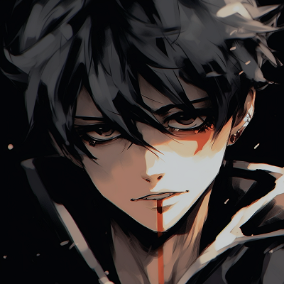 Image For Post | Close-up of a Bleach character with sharp shading and high contrast. top anime guy pfp aesthetic pfp for discord. - [anime pfp guy](https://hero.page/pfp/anime-pfp-guy)