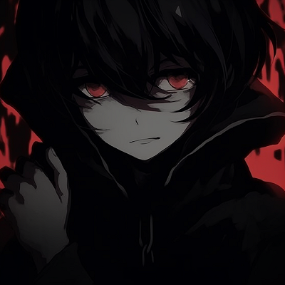 Image For Post | Anime boy with darkness surrounding him, featuring his red eyes, creates a significant impact. cute darkness anime pfps pfp for discord. - [Darkness Anime PFP Collection](https://hero.page/pfp/darkness-anime-pfp-collection)