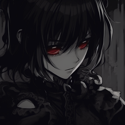 Image For Post | Close-up of a mysterious Lolita, focus on her intense red eyes and pale skin in stark contrast with the surrounding darkness. cute darkness anime pfps pfp for discord. - [Darkness Anime PFP Collection](https://hero.page/pfp/darkness-anime-pfp-collection)