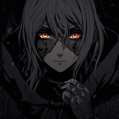 Image For Post | Dark anime character portraying a sinister smile, deep shadows and chilling expression. mysterious dark aesthetic pfp pfp for discord. - [Dark Aesthetic PFP Collection](https://hero.page/pfp/dark-aesthetic-pfp-collection)