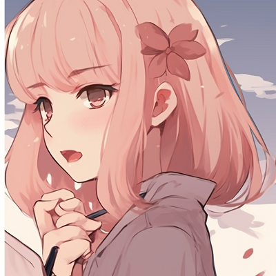 Image For Post | Two characters in subtle interaction, muted colors and serene setting. fun matching anime pfp pfp for discord. - [matching anime pfp, aesthetic matching pfp ideas](https://hero.page/pfp/matching-anime-pfp-aesthetic-matching-pfp-ideas)