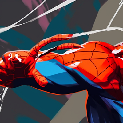 Image For Post Web Slinging Pair - spiderman matching pfp videos left side