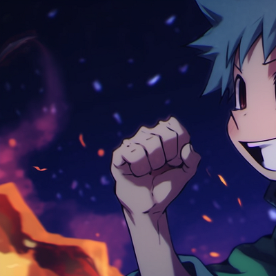 Image For Post Gon and Killua in Duality - colorful gon and killua matching pfp left side