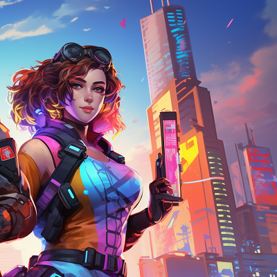 Image For Post | Two characters in dynamic poses, vivid colors, with a striking urban skyline as backdrop. valorant matching pfp characters pfp for discord. - [valorant matching pfp, aesthetic matching pfp ideas](https://hero.page/pfp/valorant-matching-pfp-aesthetic-matching-pfp-ideas)