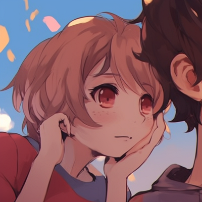 Image For Post | Two characters engrossed in a playful interaction, vibrant colors and jovial ambiance. characteristics of cute anime matching pfp pfp for discord. - [cute anime matching pfp, aesthetic matching pfp ideas](https://hero.page/pfp/cute-anime-matching-pfp-aesthetic-matching-pfp-ideas)