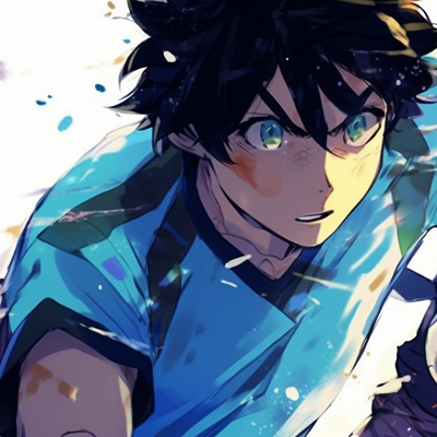 Image For Post | Nagi Seishiro and another character, bold lines and high contrast, portraying a competitive atmosphere. blue lock matching pfp - nagi seishiro pfp for discord. - [blue lock matching pfp, aesthetic matching pfp ideas](https://hero.page/pfp/blue-lock-matching-pfp-aesthetic-matching-pfp-ideas)