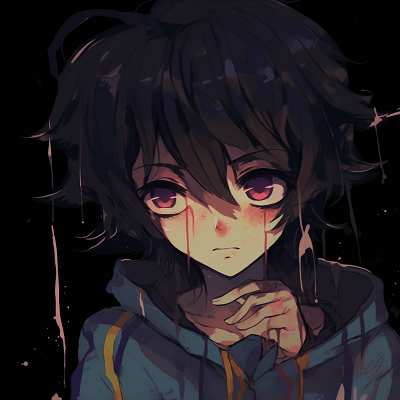 Image For Post | Anime boy shown bidding goodbye, portrayal of separation with soft outlines and subdued shades. mysterious sad anime pfpHD, free download - [Sad Anime pfp Collection](https://hero.page/pfp/sad-anime-pfp-collection)
