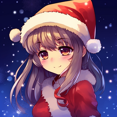 Image For Post | Anime girl wearing reindeer antlers, fun festive details and vibrant colors. cute christmas anime pfp - [christmas anime pfp](https://hero.page/pfp/christmas-anime-pfp)