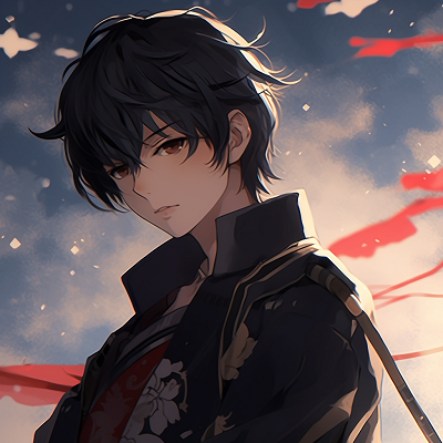 Image For Post | Anime boy in traditional samurai attire with intricate details. anime pfp boy styles - [Anime Pfp Boy](https://hero.page/pfp/anime-pfp-boy)