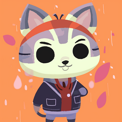 Image For Post | Tom Nook the raccoon from Animal Crossing, warm colors and bold outlines. illustrative animal crossing pfp - [animal crossing pfp art](https://hero.page/pfp/animal-crossing-pfp-art)