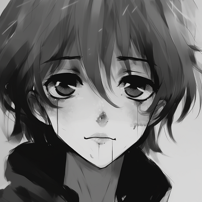 Image For Post | Anime boy with calm expression, black and white tones giving a nostalgic feel. black and white anime boy profile picture - [Anime Profile Picture Black and White](https://hero.page/pfp/anime-profile-picture-black-and-white)