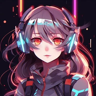 Image For Post | Zoomed-in image of the cyber girl with a focus on the goggles, vibrant neon colors and sharp details. innovative girl anime pfp - [Girl Anime PFP Territory](https://hero.page/pfp/girl-anime-pfp-territory)