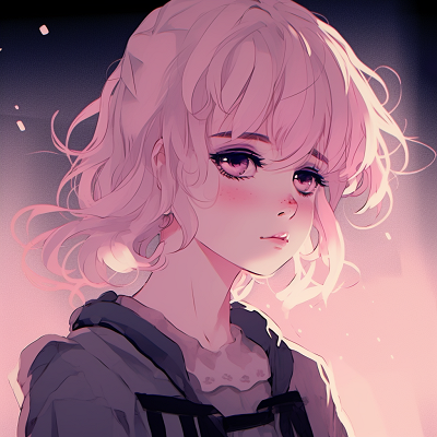 Image For Post | Anime girl profile with pastel tones, highlighting soft shades. pfp anime with aesthetic feel - [Aesthetic PFP Anime Collection](https://hero.page/pfp/aesthetic-pfp-anime-collection)