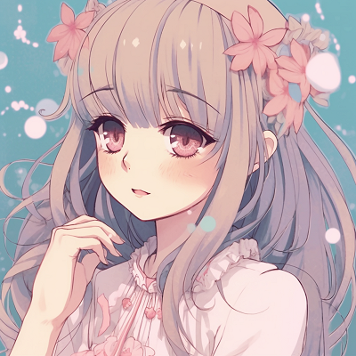 Image For Post | Close-up profile of a magical girl, detailed linework, with delicate colors. girl anime fascinating pfp - [cute animated pfp](https://hero.page/pfp/cute-animated-pfp)