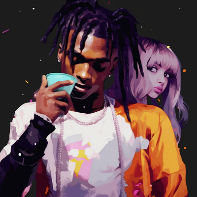 Image For Post | Carti turned into a Samurai with traditional attire, sharp lines and deep tones. playboi carti in anime art style - [Playboi Carti PFP Anime Art Collection](https://hero.page/pfp/playboi-carti-pfp-anime-art-collection)
