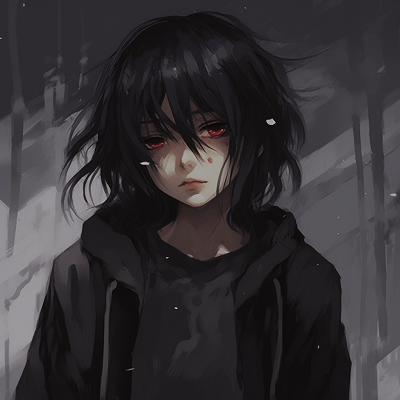 Image For Post | Depicting an anime character with tearful eyes, highly sentimental and emphasis on the eye's details. depressed anime characters pfp - [Sad PFP Anime](https://hero.page/pfp/sad-pfp-anime)