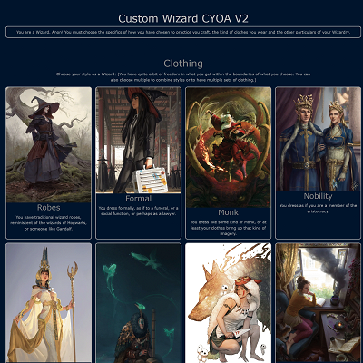 Image For Post Custom Wizard CYOA V2 by graevfeatures