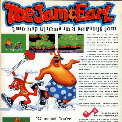 Image For Post Toejam And Earl - Video Game From The Early 90's