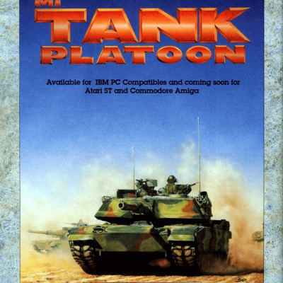 Image For Post | **Description**  
A very encompassing game that allowed players to issue orders to Tanks, AA units, Aircraft, Artillery and Infantry in a campaign against Warsaw Pact units in Europe, while specifically controlling a platoon of 4 M1 tanks. The player could jump into the position of the driver, gunner or commander of any of the tanks to view the world from a 1st person perspective, or work from a tactical map to command all his forces. Characters in the M1 platoon actually increased in skill as they survived battles.

**Graphics**  
Around Desert Storm, MicroProse released a "bundle" called "Allied Forces, which contains Gunship and M1 Tank Platoon, but with a patch to make the terrain yellow/brown like Kuwait instead of the "green" of Europe.

**Troops**  
You don't just control your own platoon of 4 tanks. Sometimes additional forces will be assigned to you, anything from infantry (Bradley IFVs and M-113 APCs) and missile carriers (ITV-improved TOW vehicle) to A-10 or helicopter support. Sometimes you may even see some M-60 tanks assigned to you! Artillery is also available on call depending on what's available (HE, smoke, etc.).

**Sequel**  
It was followed by a sequel, M1 Tank Platoon II, released by MicroProse in 1998 for Windows. M1 Tank Platoon was sold to Interplay Entertainment in 2009.[1]

**Alternate Titles**  
    "M-1 Tank Platoon" -- Alternate spelling
