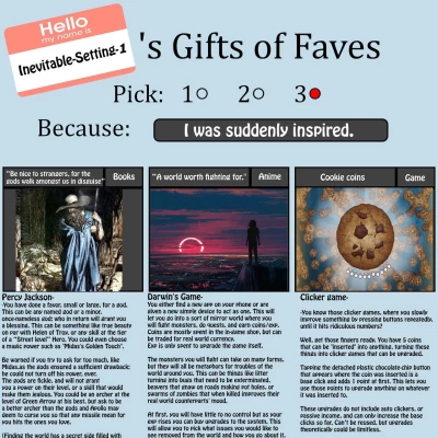 Image For Post Inevitable-Setting-1's Gift of Faves CYOA