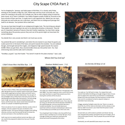 Image For Post City Scape CYOA 2 by LicksMackenzie