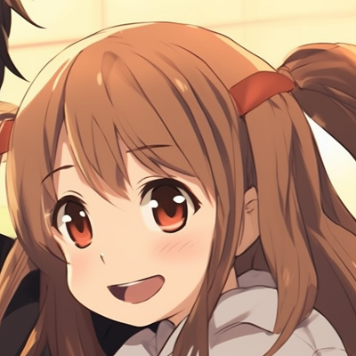 Image For Post | Hori and Miyamura in school uniforms, warm colors and calm expressions, standing beside each other. horimiya character profiles pfp for discord. - [horimiya matching pfp, aesthetic matching pfp ideas](https://hero.page/pfp/horimiya-matching-pfp-aesthetic-matching-pfp-ideas)