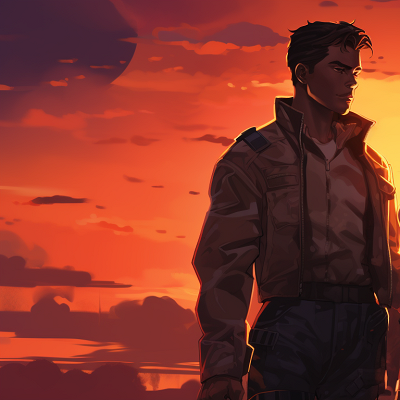 Image For Post | Two characters under a sunset sky, warm tones, preparing for a strike. valorant matching pfp styles pfp for discord. - [valorant matching pfp, aesthetic matching pfp ideas](https://hero.page/pfp/valorant-matching-pfp-aesthetic-matching-pfp-ideas)