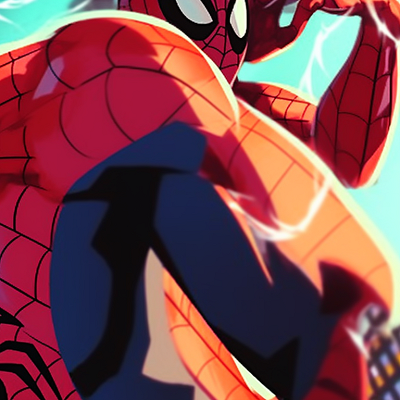 Image For Post | Two Spiderman characters connected by a web, bold lines and dramatic expressions. cartoon matching spiderman pfp pfp for discord. - [matching spiderman pfp, aesthetic matching pfp ideas](https://hero.page/pfp/matching-spiderman-pfp-aesthetic-matching-pfp-ideas)